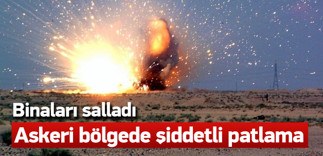 Şanlıurfa’da askeri bölgede patlama
