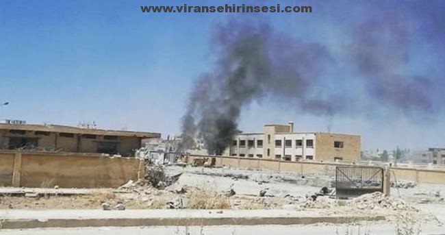 Kobani’de patlama meydana geldi