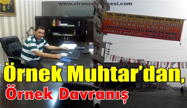 Yenişehir Mahalle Muhtarı Münir Kanar