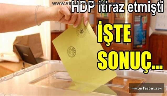 HDP’nin itiraz ettiği geçersiz oylar yeniden sayıldı